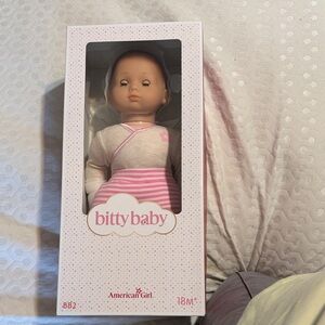 American Girl Bitty Baby Doll in Pink and Cream